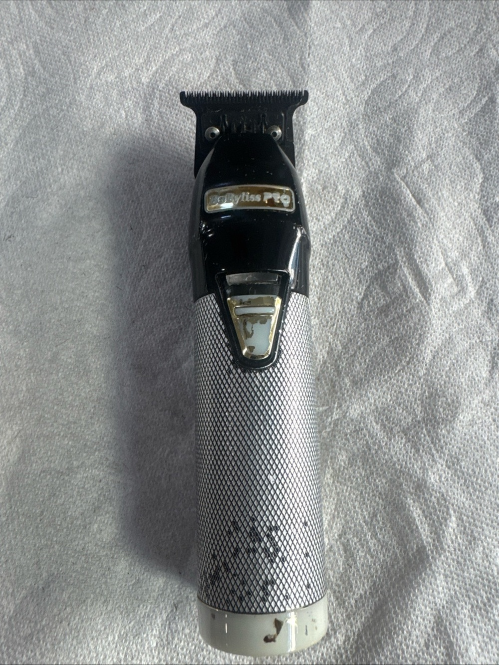 BaByliss PRO Graphite FX707B Metal Cordless Clipper - **Silver Tested**